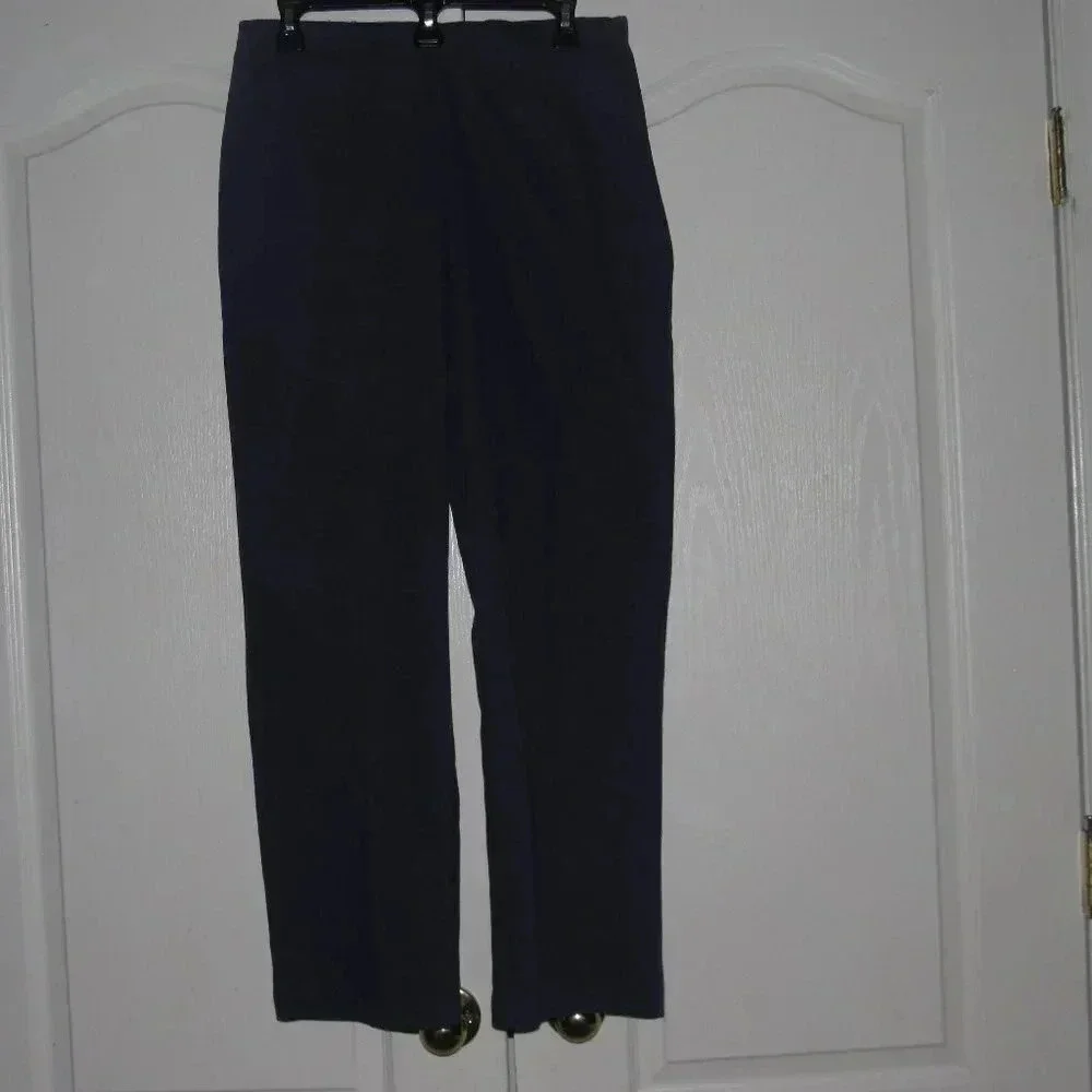 TRAVELSMITH Purple Comfort Career Slacks Pants Size 12 Petite